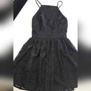 Bebe Elegant Black Cocktail Dress